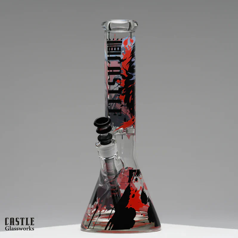 Raven 14" 9mm Castle Glass Bong