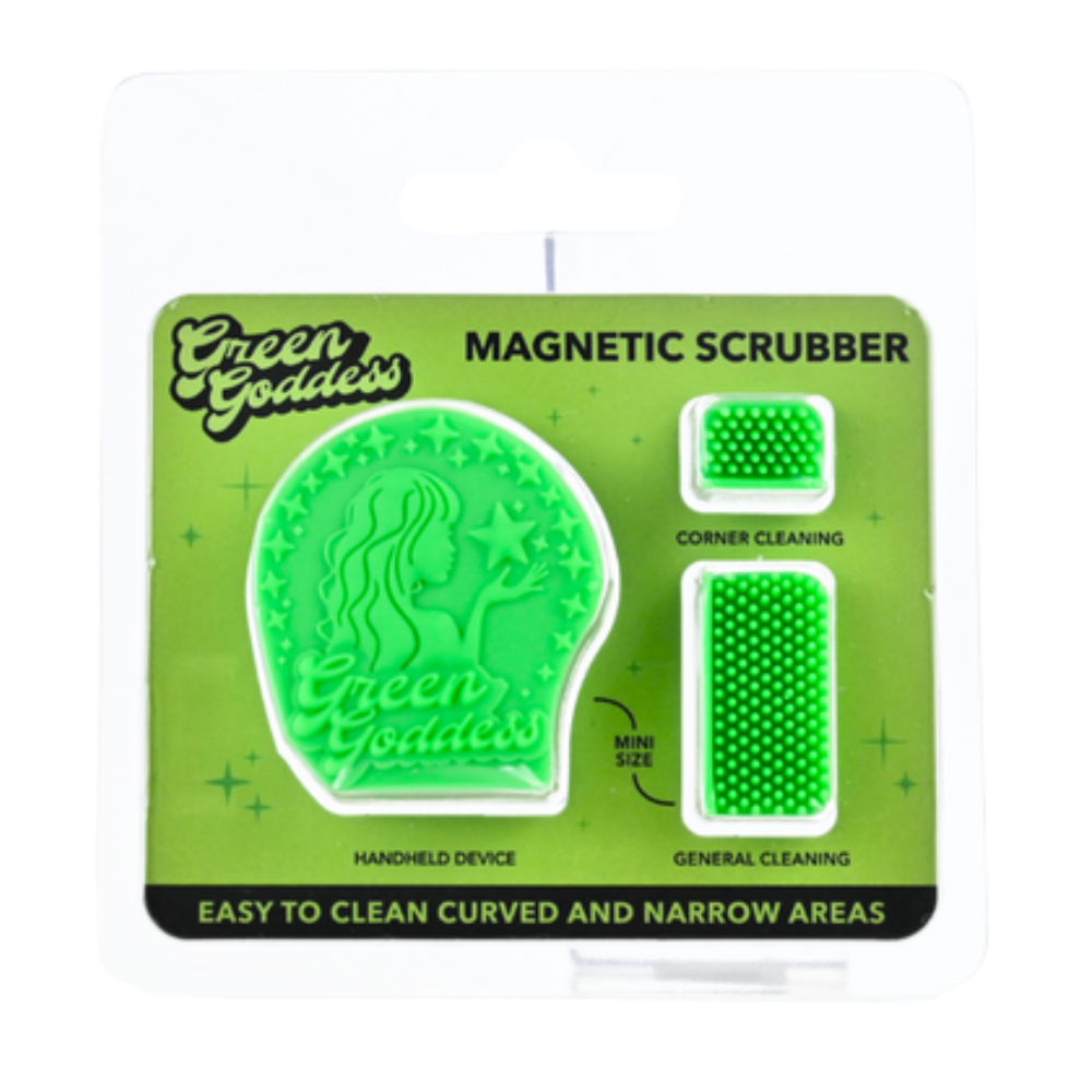 Green Goddess Magnetic Scrubber Bong Cleaner