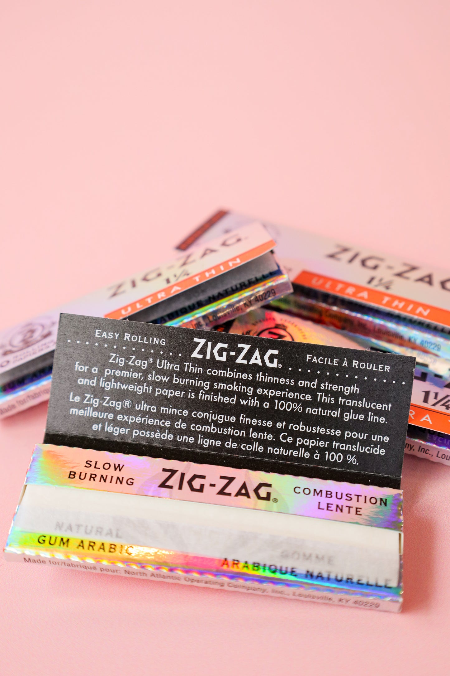 Ultra Thin 1 1/4 (Orange) / Zig Zag