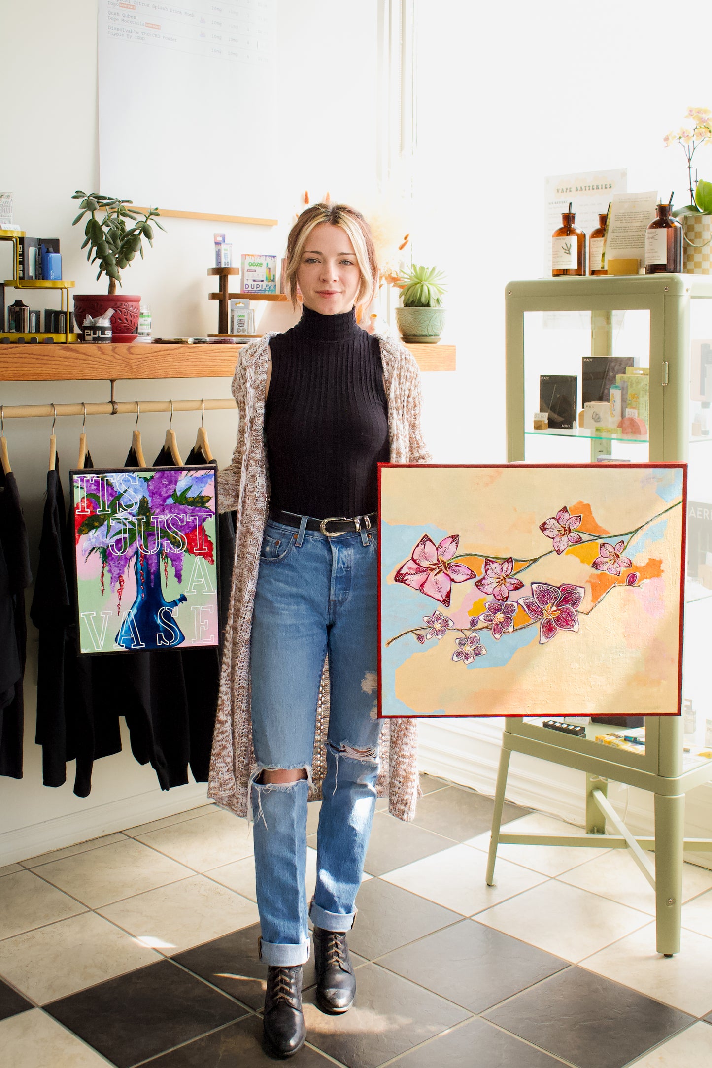 Orchid - One-of-a-Kind Artwork by Destiny Kennedy