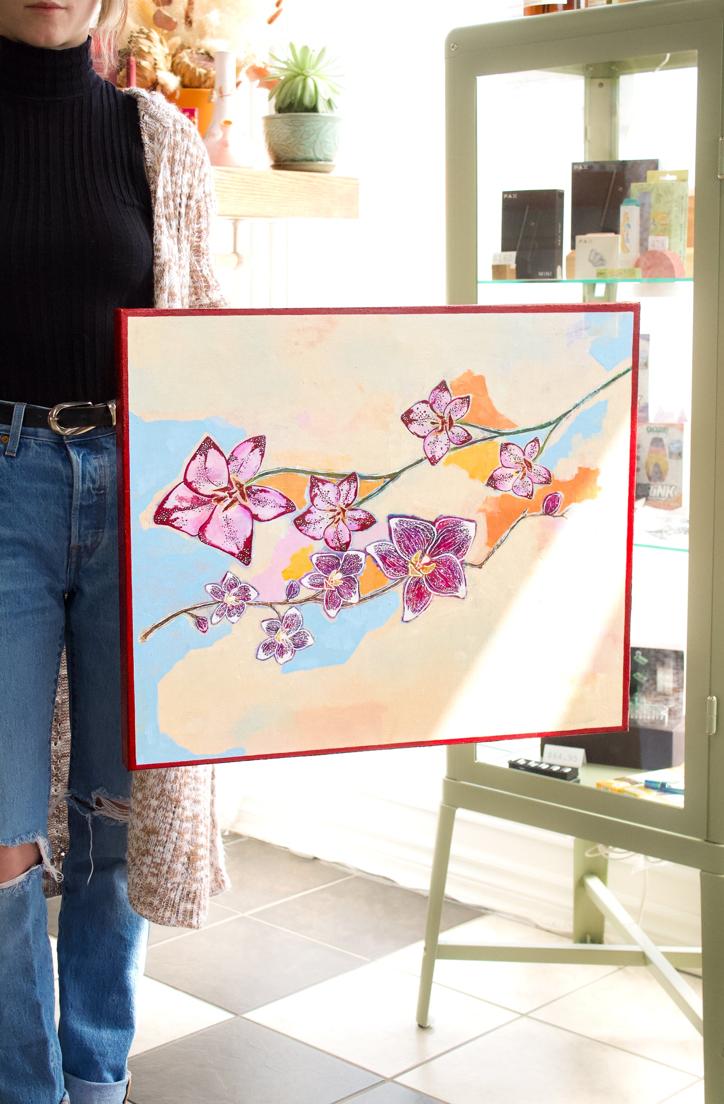 Orchid - One-of-a-Kind Artwork by Destiny Kennedy