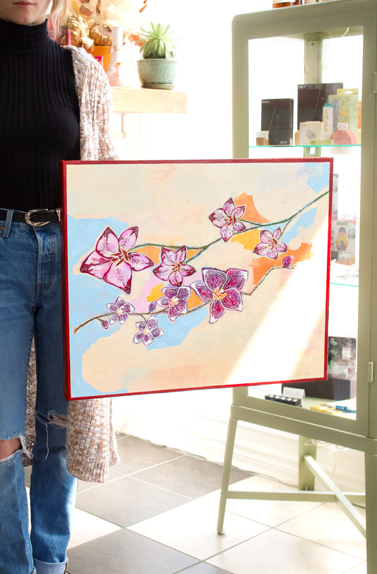 Orchid - One-of-a-Kind Artwork by Destiny Kennedy