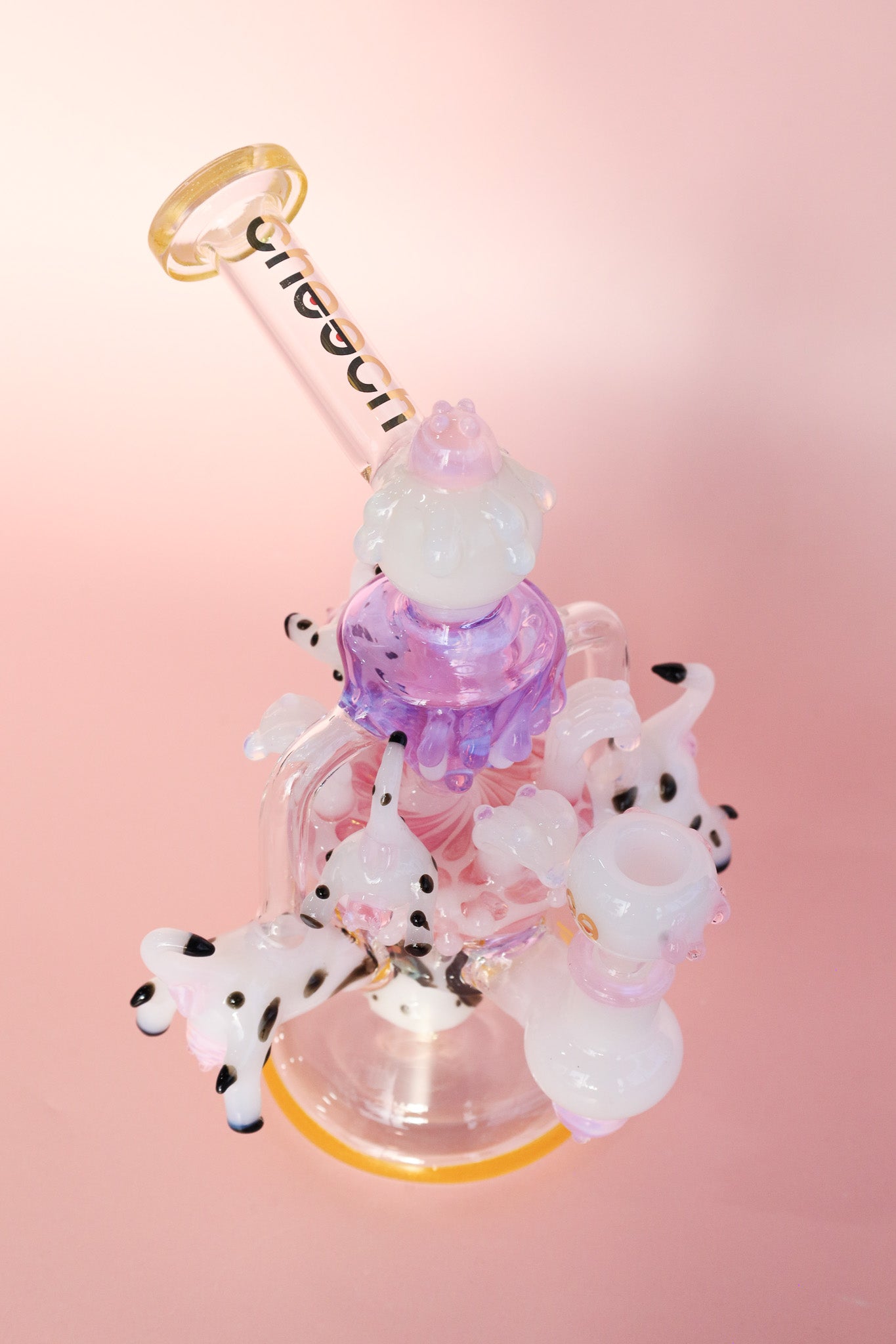 10" Cheech Got Milk Bong