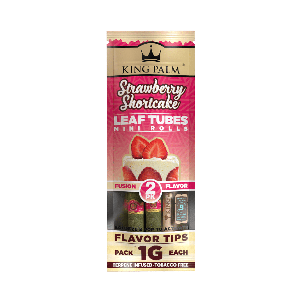 King Palm 1g Mini Flavoured Leaf Tubes (2-Pack)