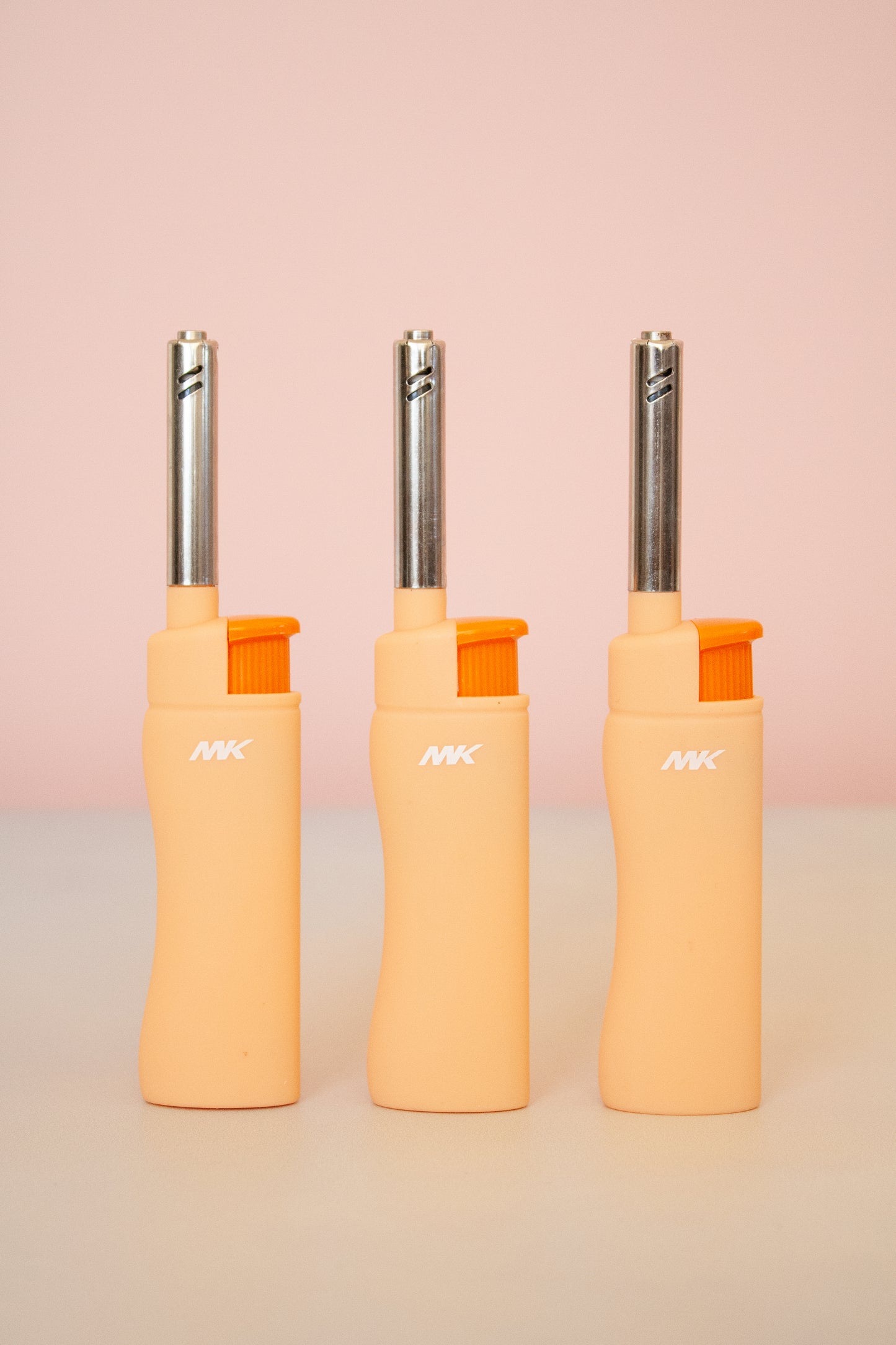 Mk Lighter Range Series Pastel Set Windproof Flame