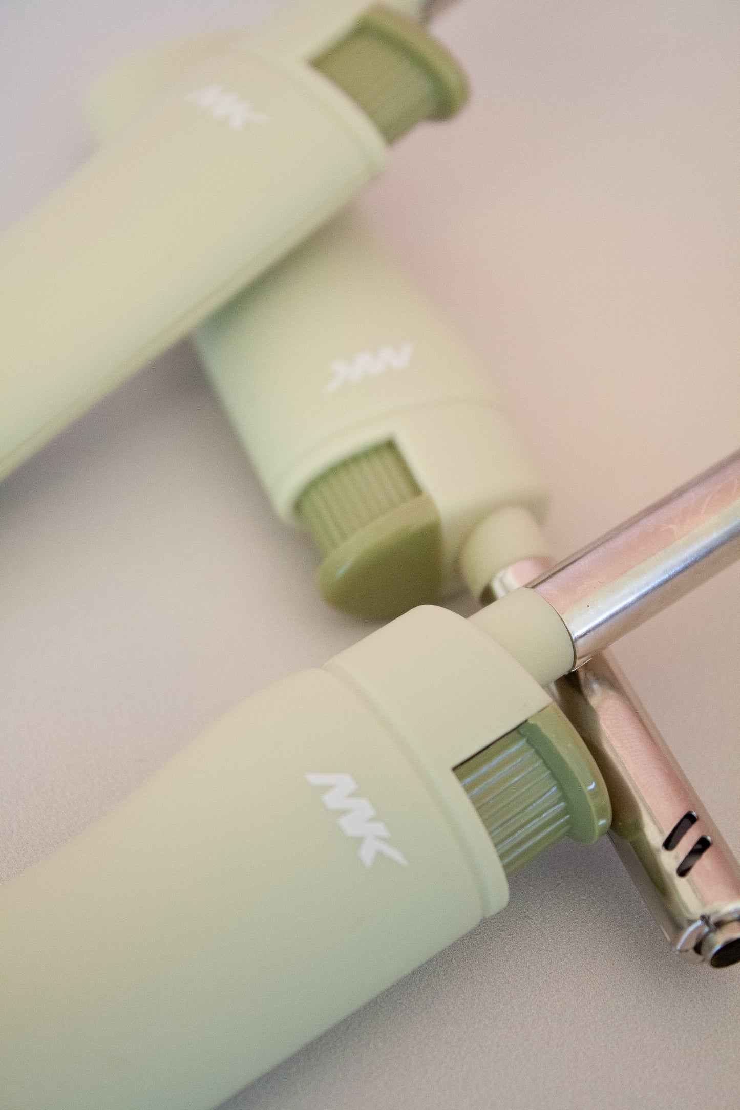 Mk Lighter Range Series Pastel Set Windproof Flame