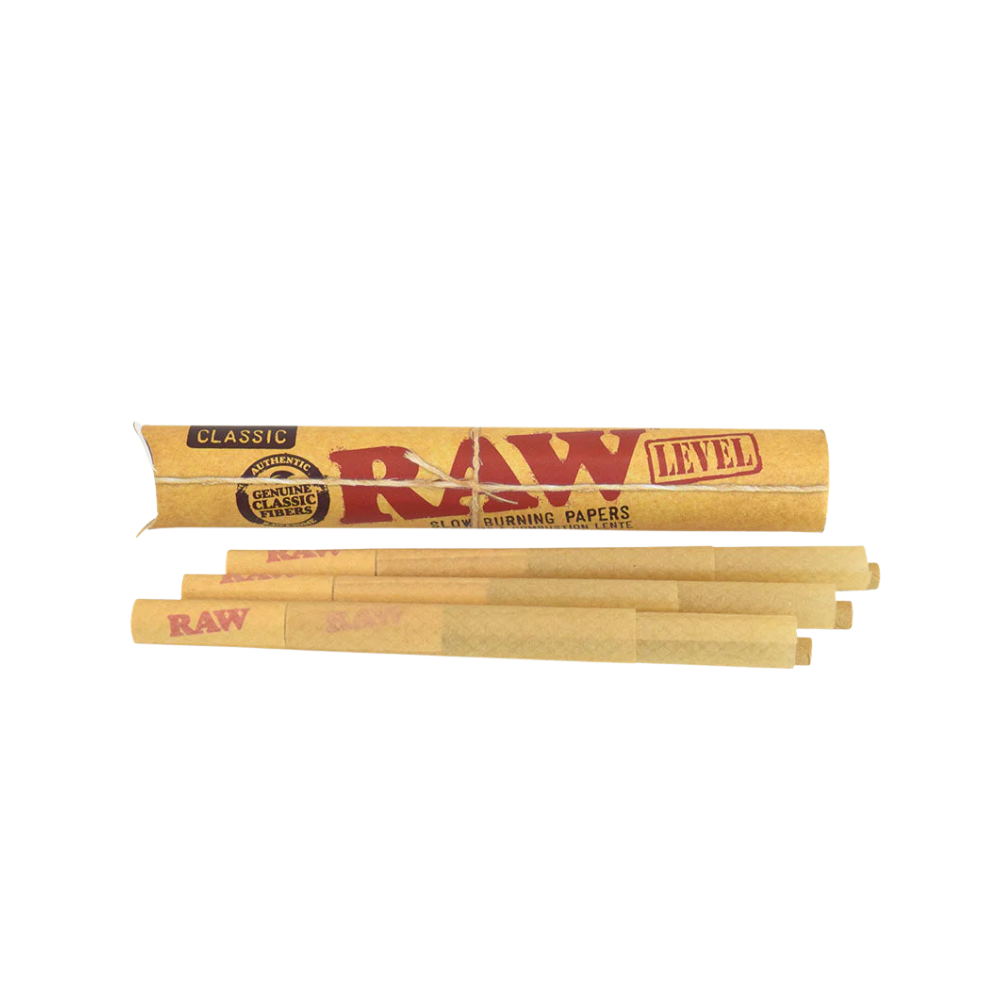 RAW Classic Level 1 1/4 Pre-Rolled Cones (6 Pack)