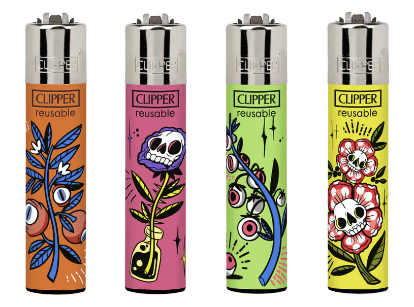 Clipper Lighters - Strange Flowers