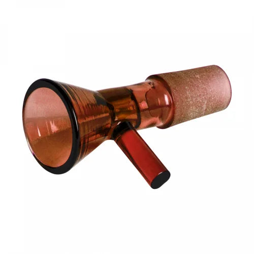 14mm Cone Pull-Out Bowl / Red Eye Glass