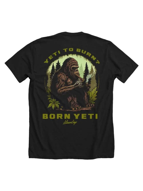 Born Yeti t-shirt / StonerDays Apparel