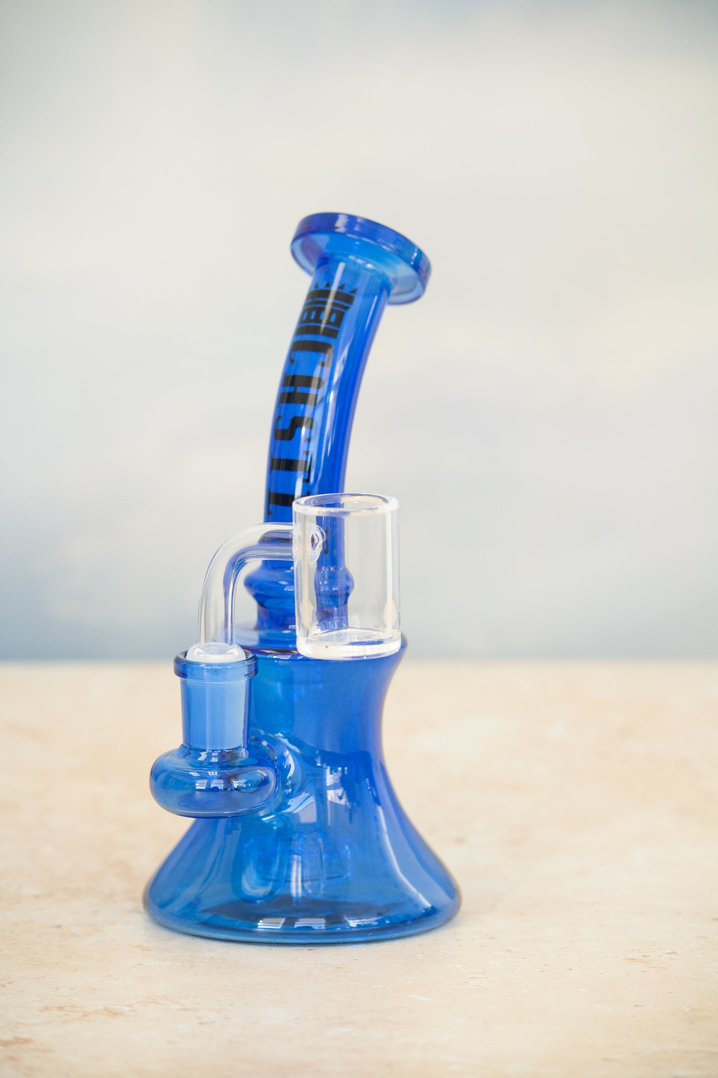 Mini Electroplated Dab Rig / Castle Glassworks