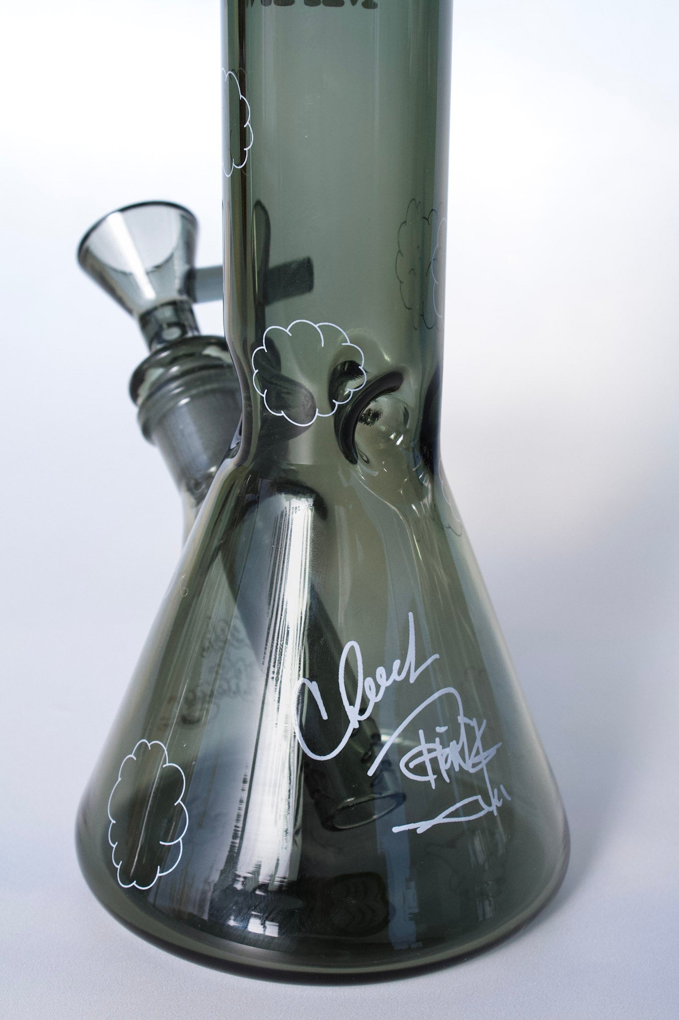 10" Dave's Not Here Beaker Bong / Cheech and Chong Glass