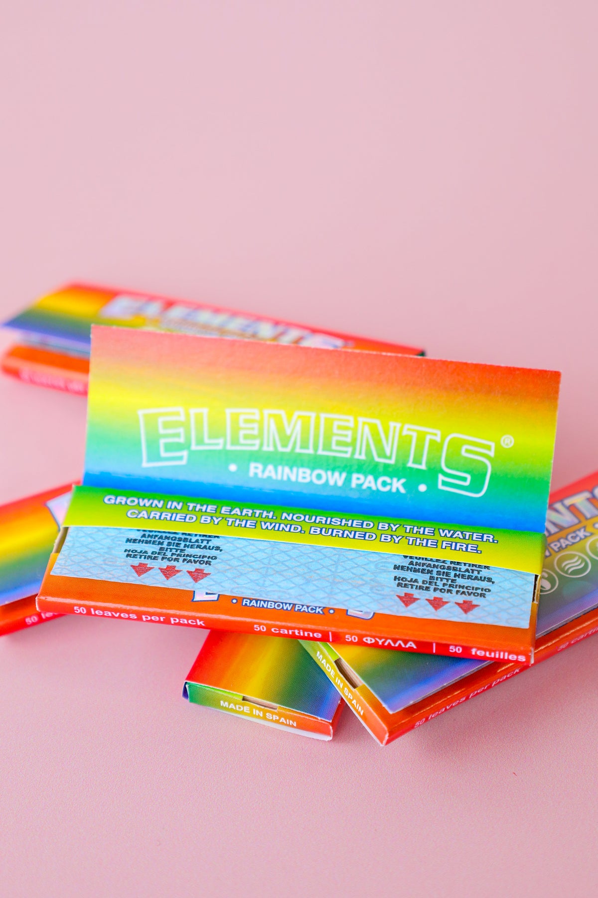Elements Rainbow Rolling Papers 1 1/4