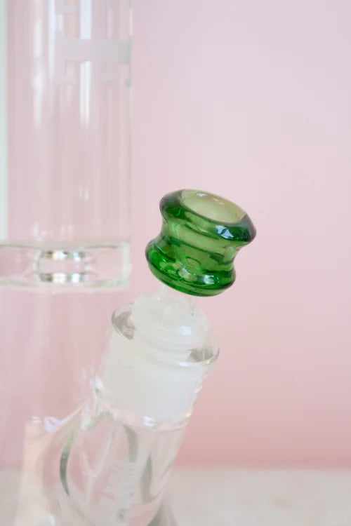 14mm Cone Pull-Out Bowl / Red Eye Glass