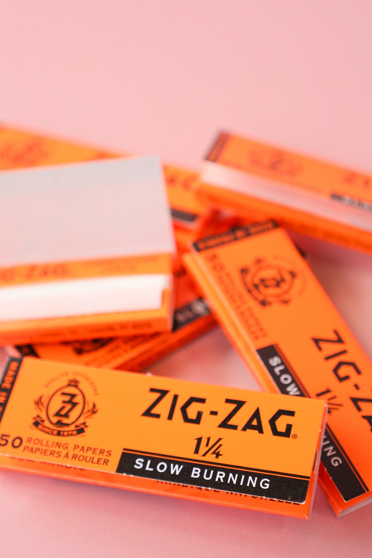 Zig-Zag Orange 1 1/4 Rolling Papers
