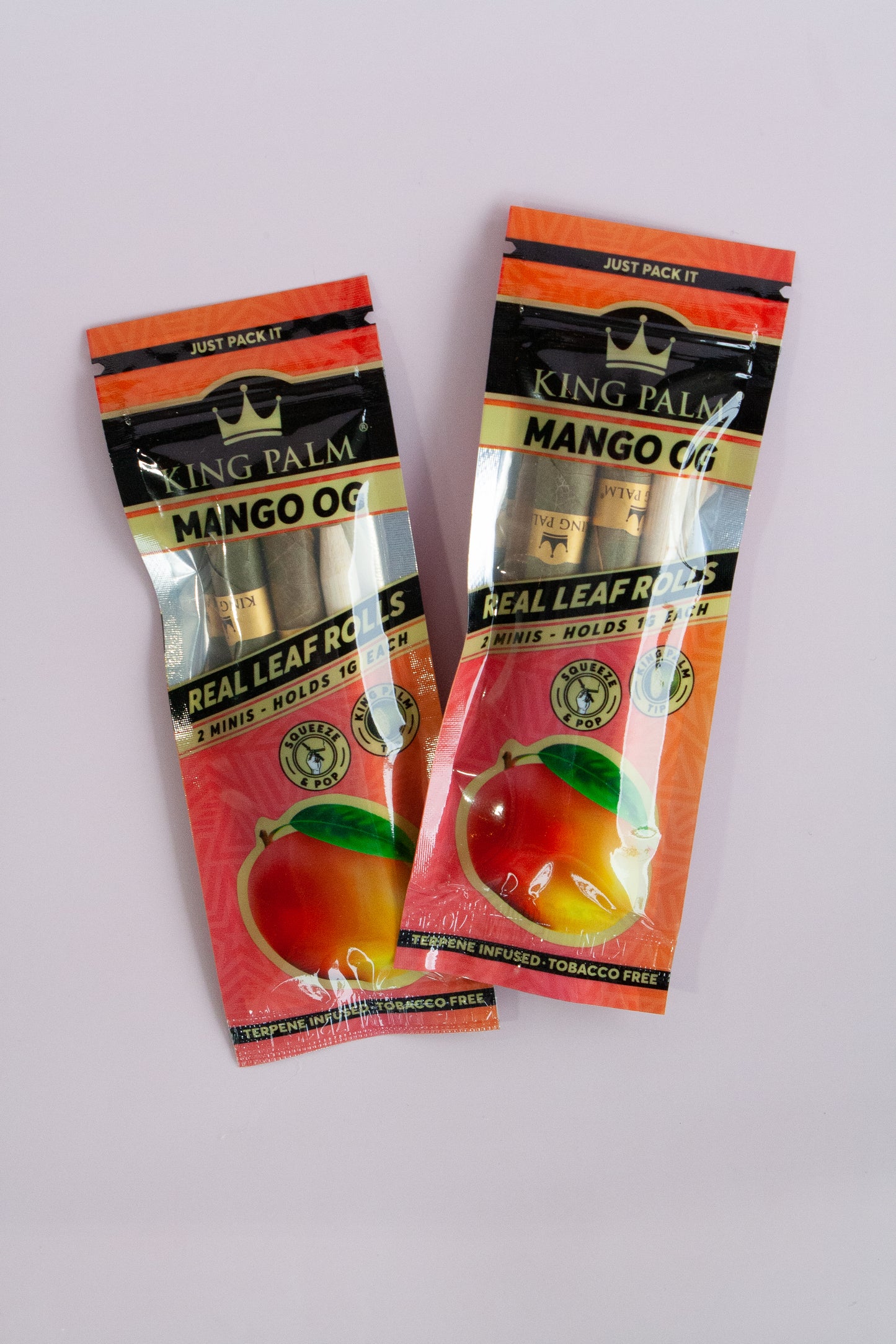 King Palm Flavoured Leaf Rolls - Mini (2-Pack)