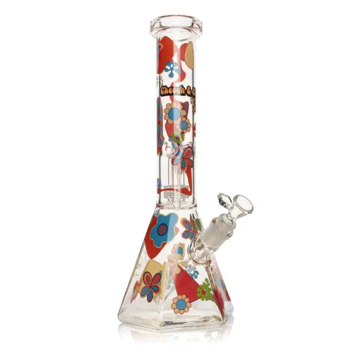 Power to the Flower Bong (10") / Cheech & Chong Glass