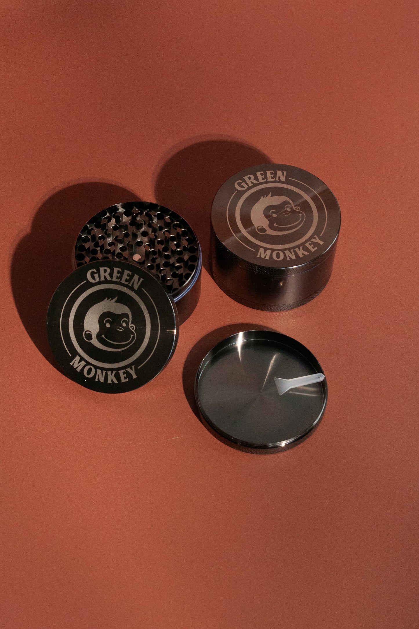 Green Monkey 3 inch Grinder (4 colour options)