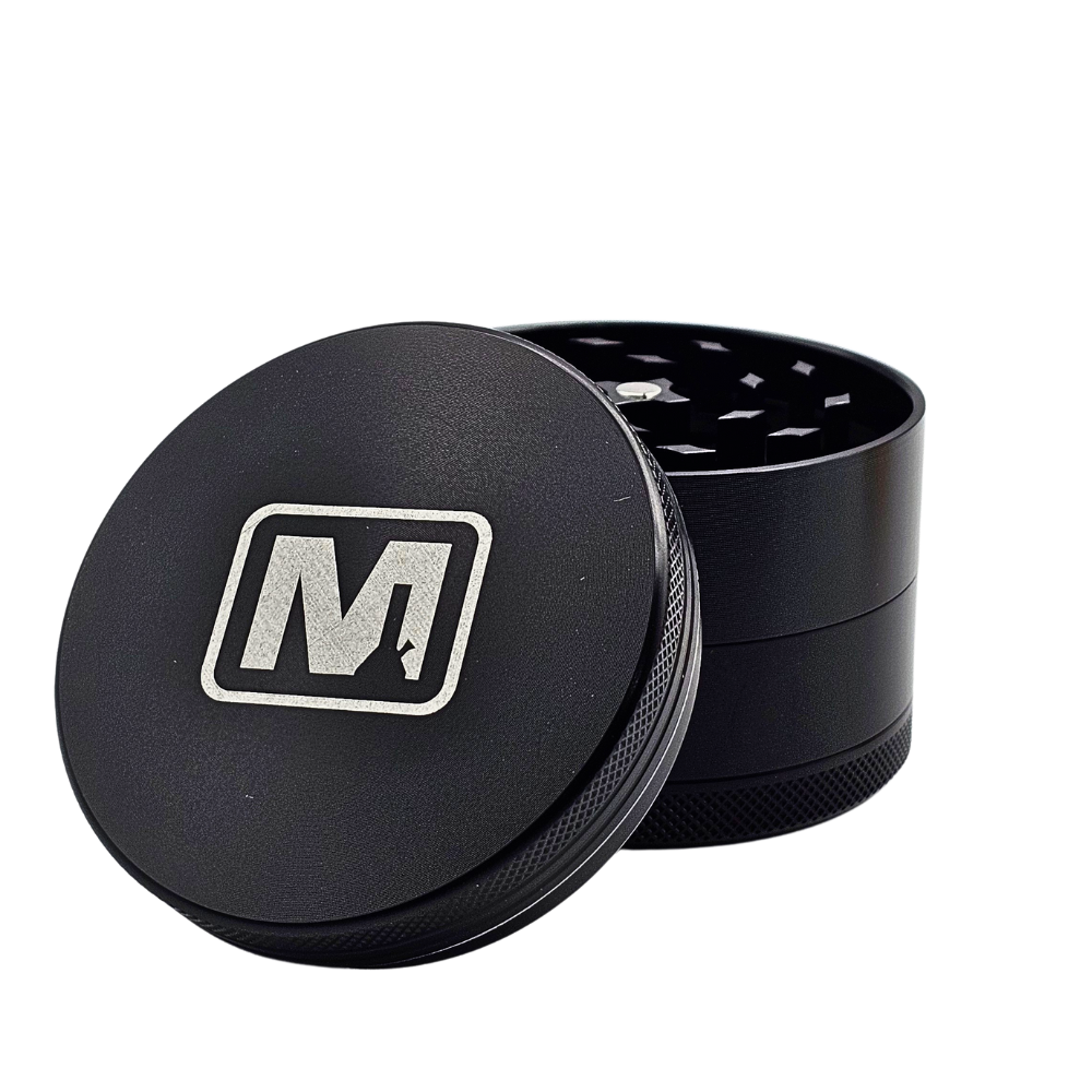 Marley 4-Piece Large Grinder (Black)