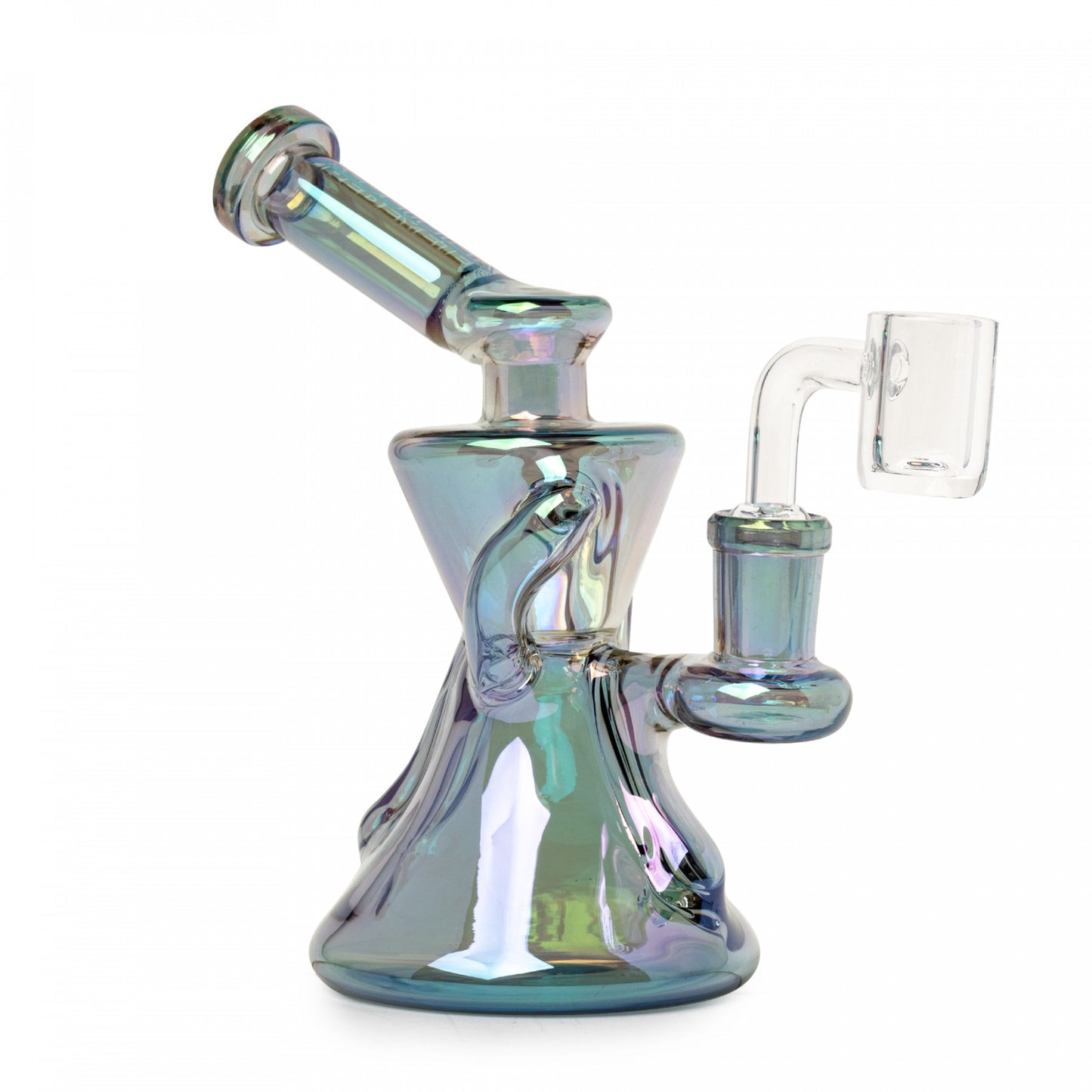 6" Metallic Terminator Finish Gamma Concentrate Recycler (Green)