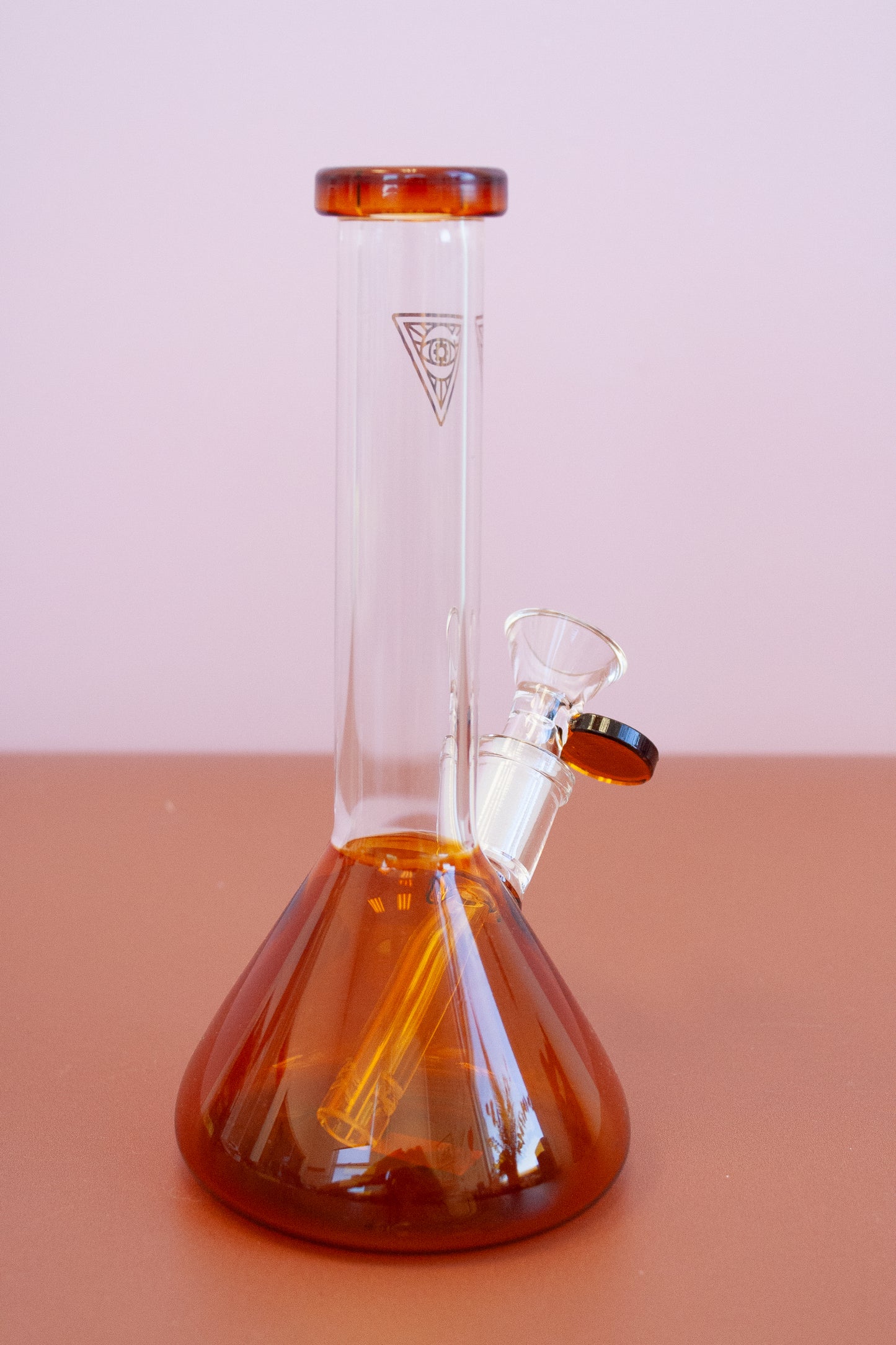 8" Midge Mini Beaker / Red Eye Tek