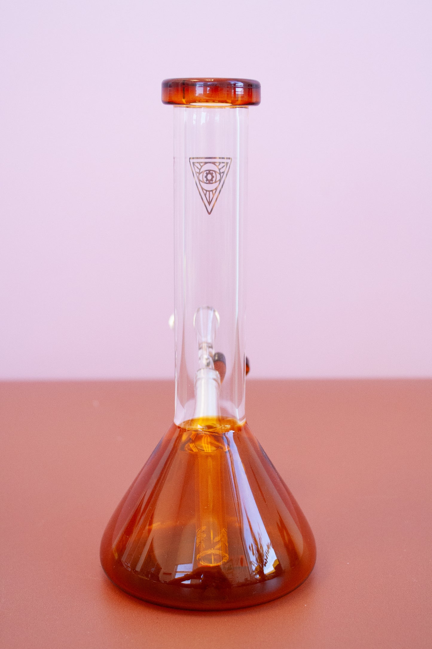 8" Midge Mini Beaker / Red Eye Tek