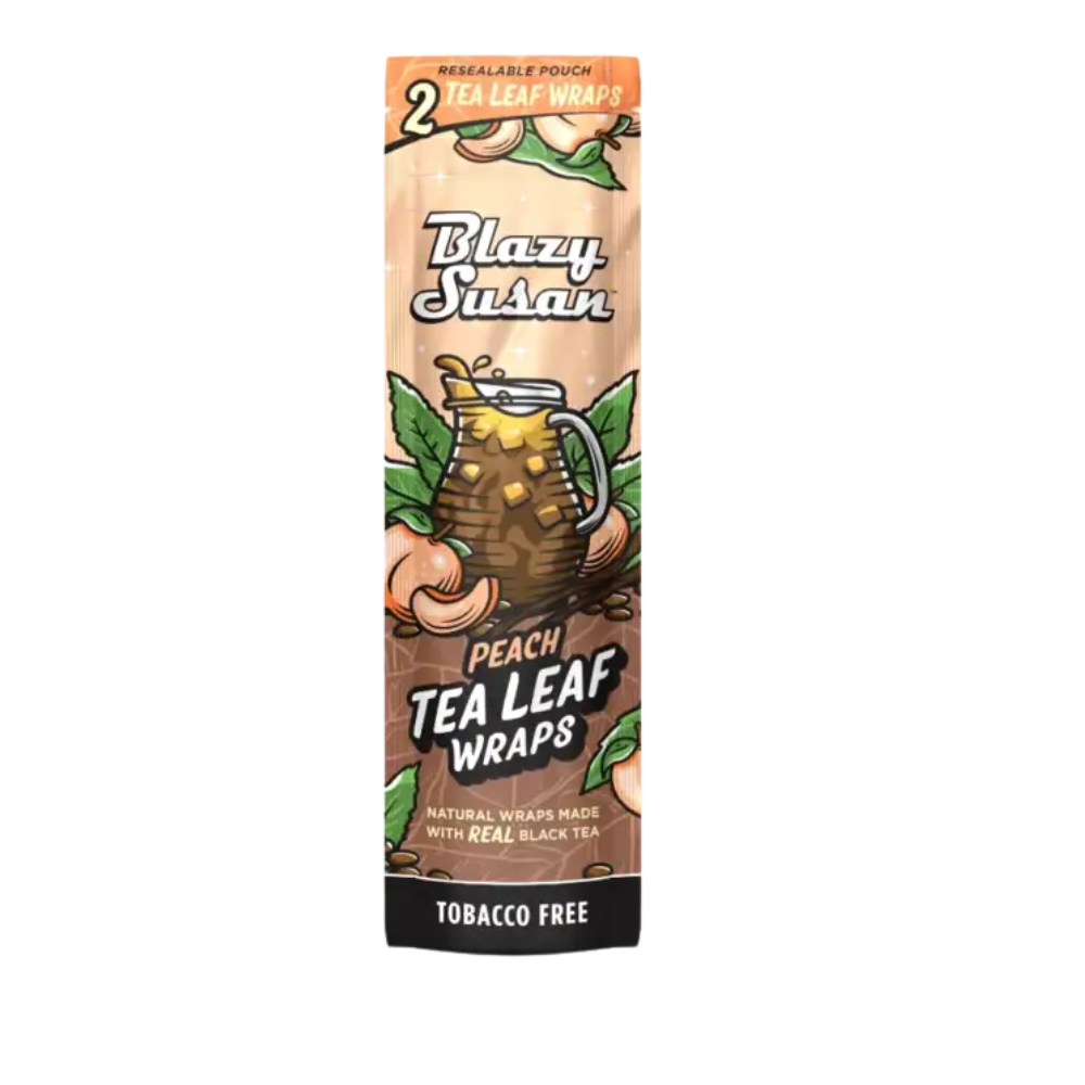 Blazy Susan Peach Tea Leaf Wraps