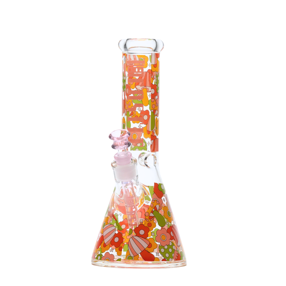 Castle Glass 12" 5mm Vibes Beaker Bong