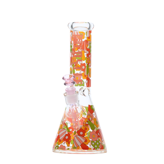 Castle Glass 12" 5mm Vibes Beaker Bong