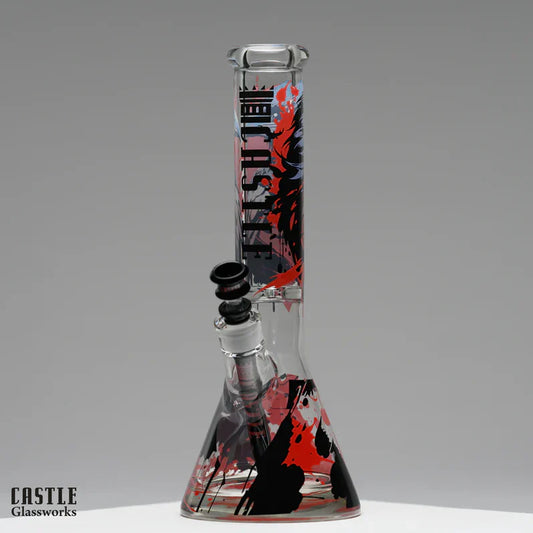 Raven 14" 9mm  Castle Glass Bong