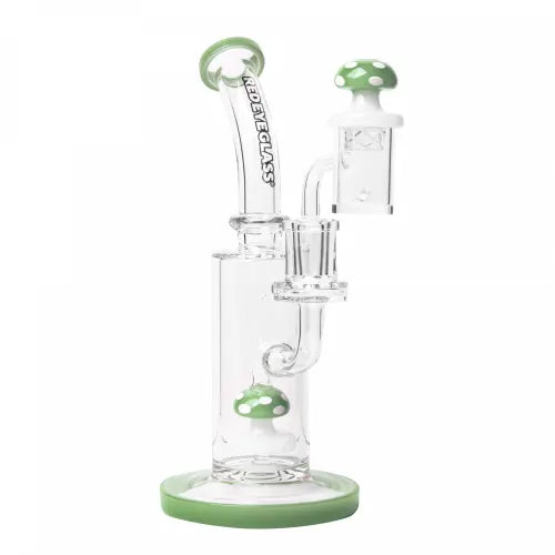 7" Funguy Concentrate Rig Set / Red Eye Glass