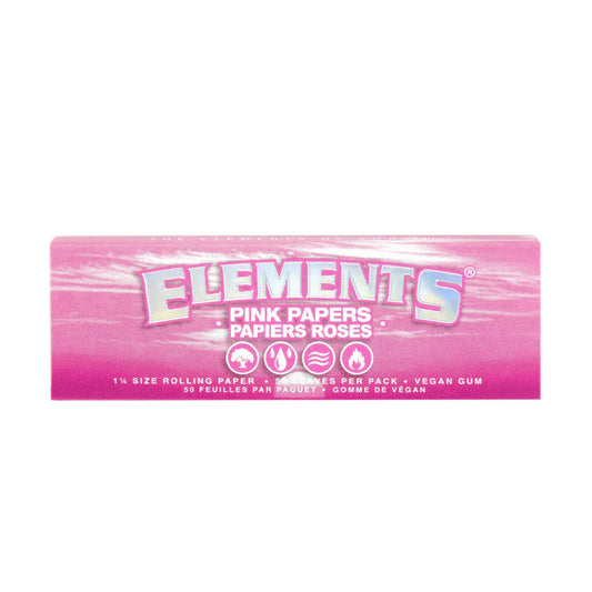 Elements Pink 1 1/4 Rolling Papers