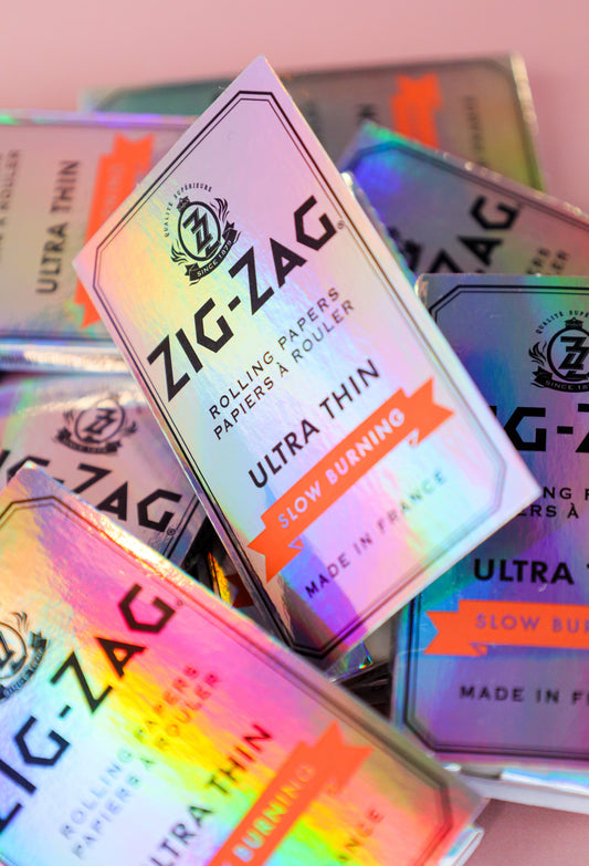 Zig-Zag Ultra Thin Single Wide Papers - Double Window