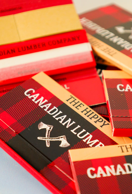Canadian Lumber The Hippy 1 1/4 Unrefined Hemp & Flax Rolling Papers