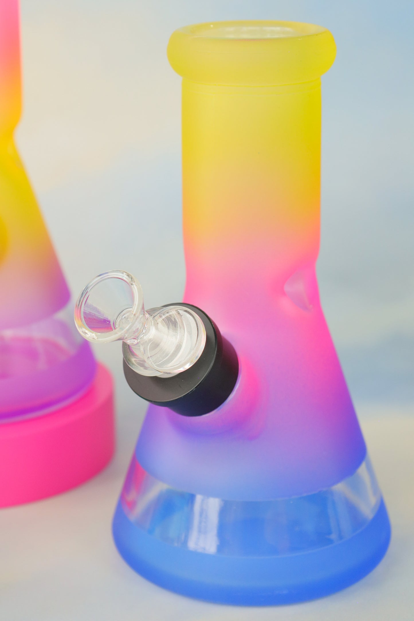 8" 7mm Thick Rainbow Water Pipe