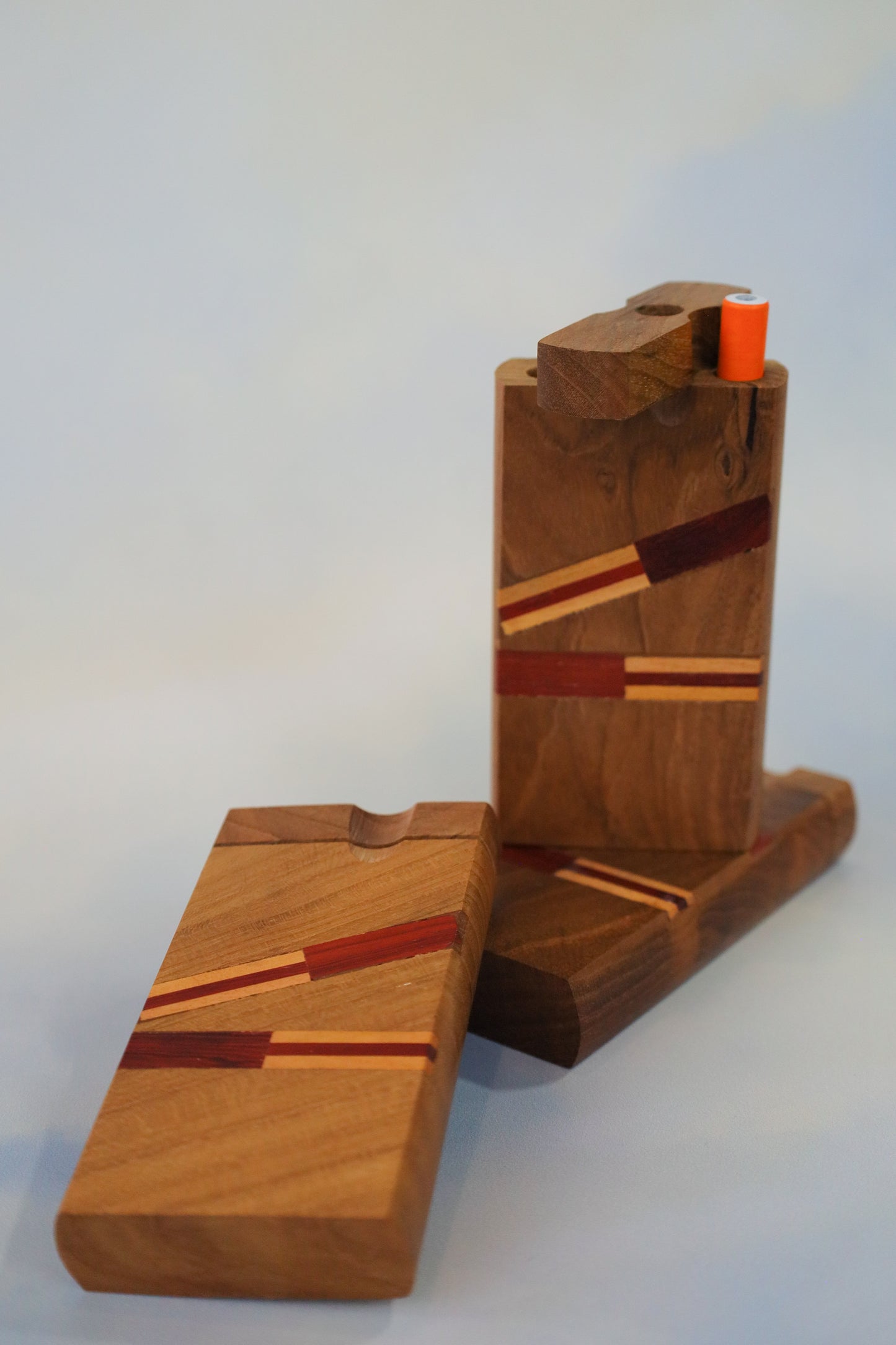 Assorted Wooden Dugouts with Bats