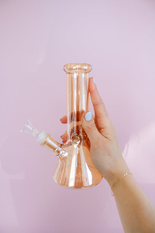 Opalescent Amber Bong by A Shop of Things