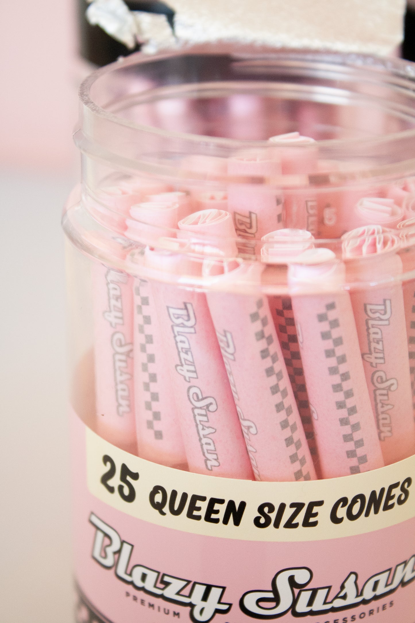 Blazy Susan 25 pack Pink Queen Size cones