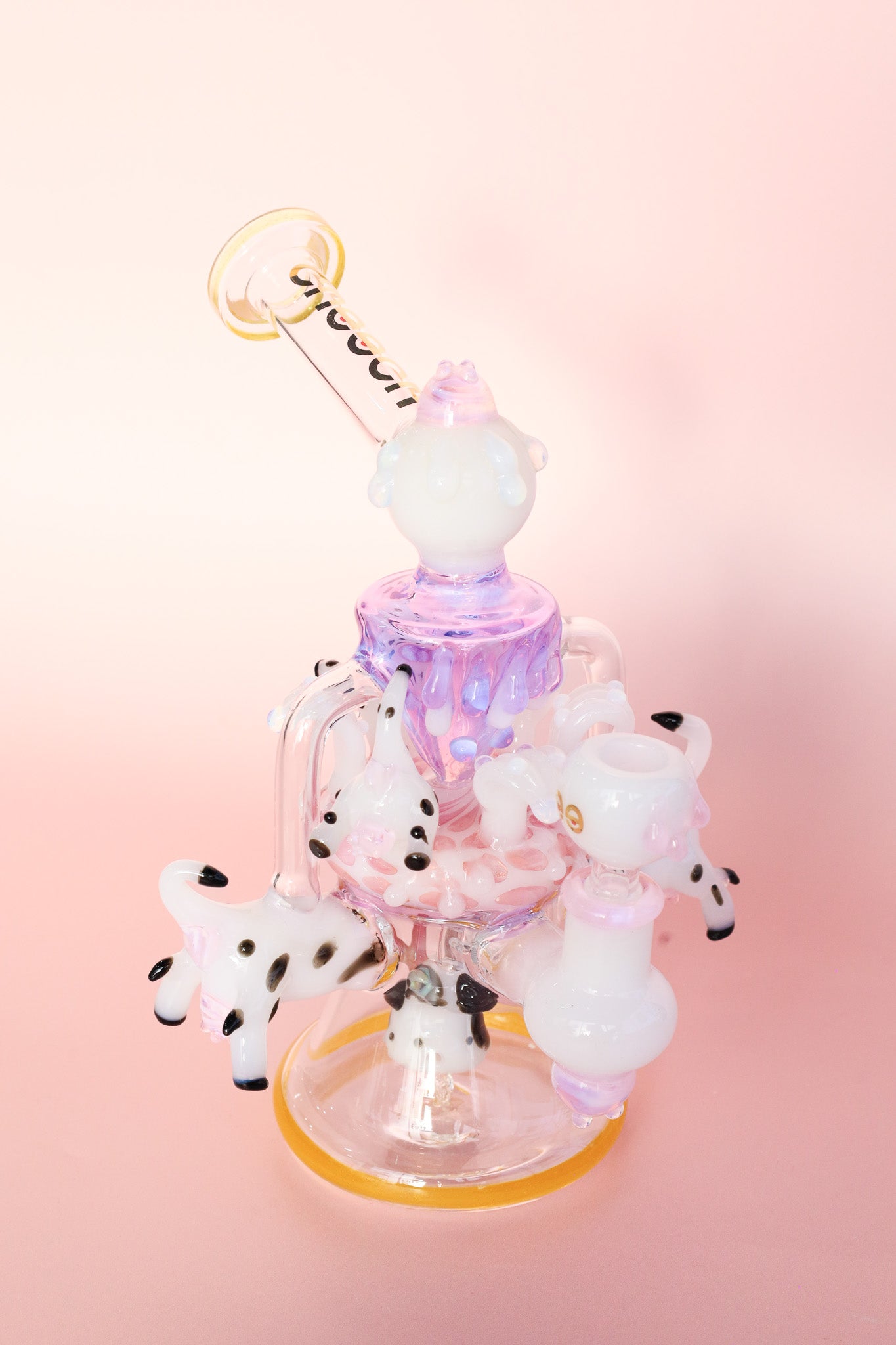 10" Cheech Got Milk Bong