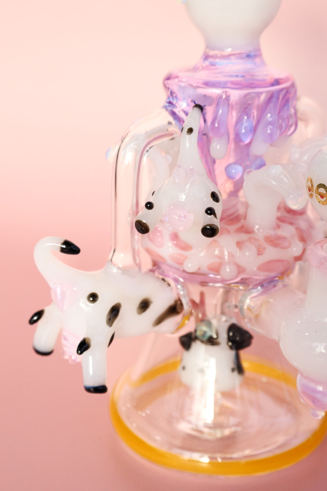 10" Cheech Got Milk Bong