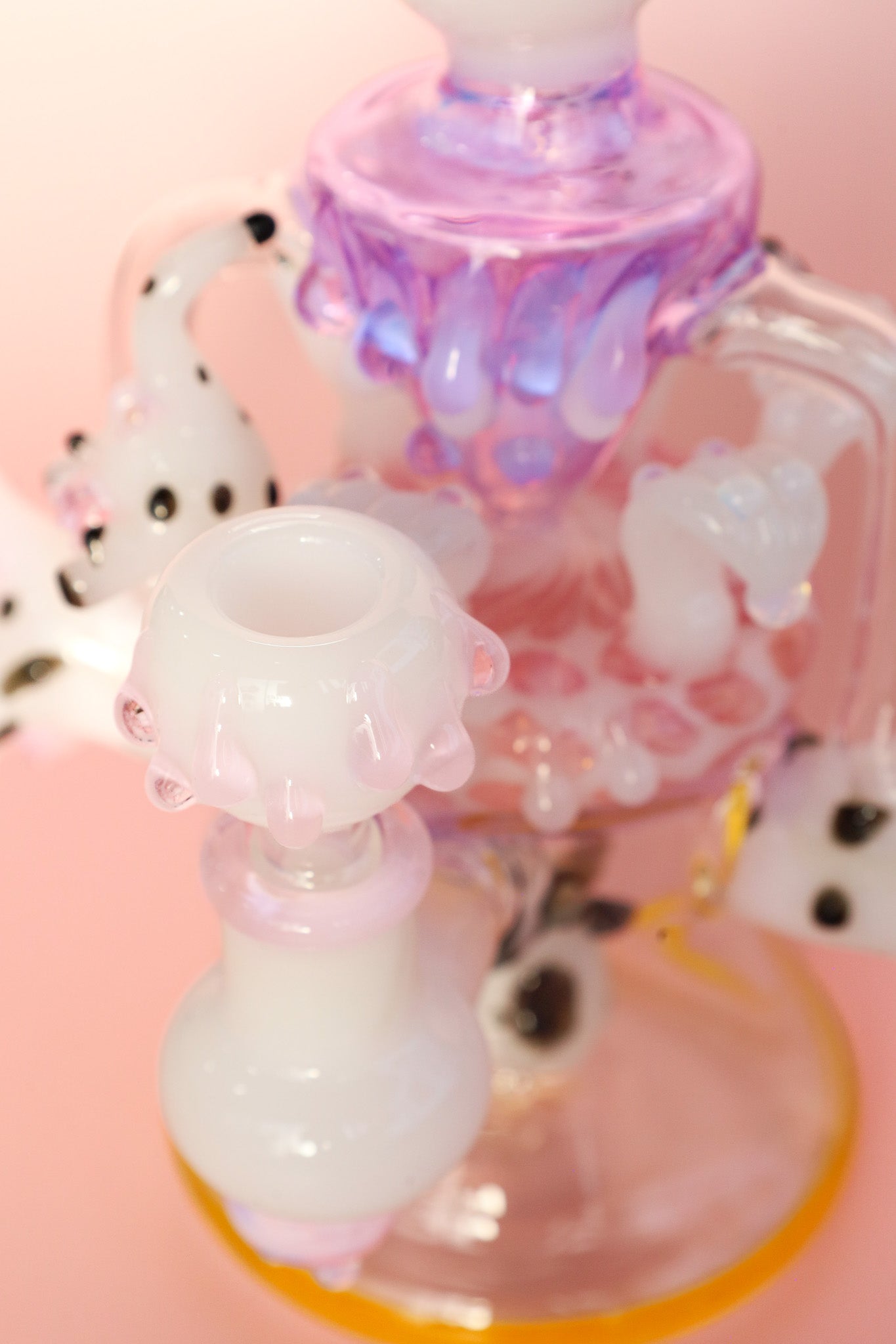 10" Cheech Got Milk Bong