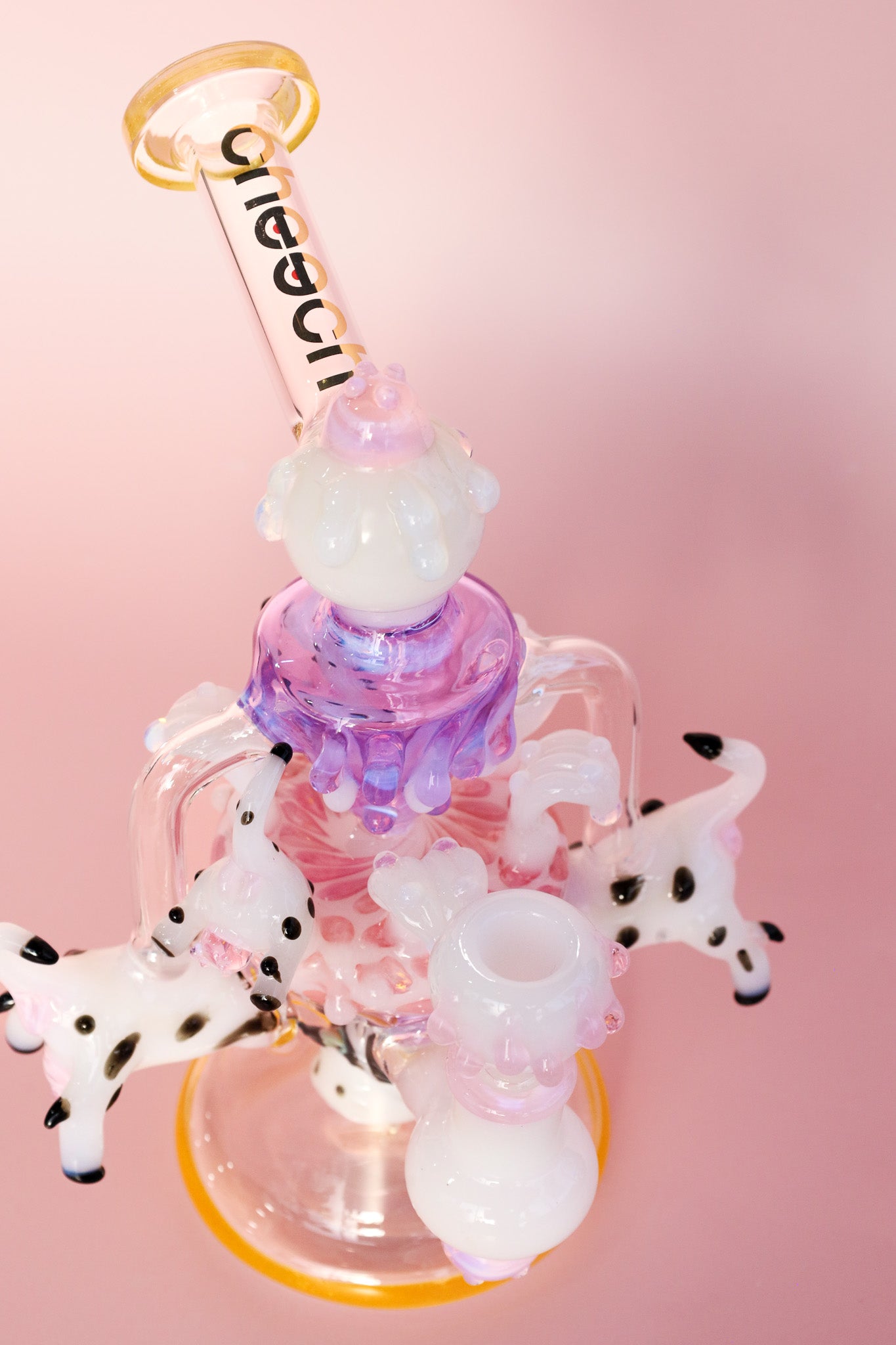 10" Cheech Got Milk Bong