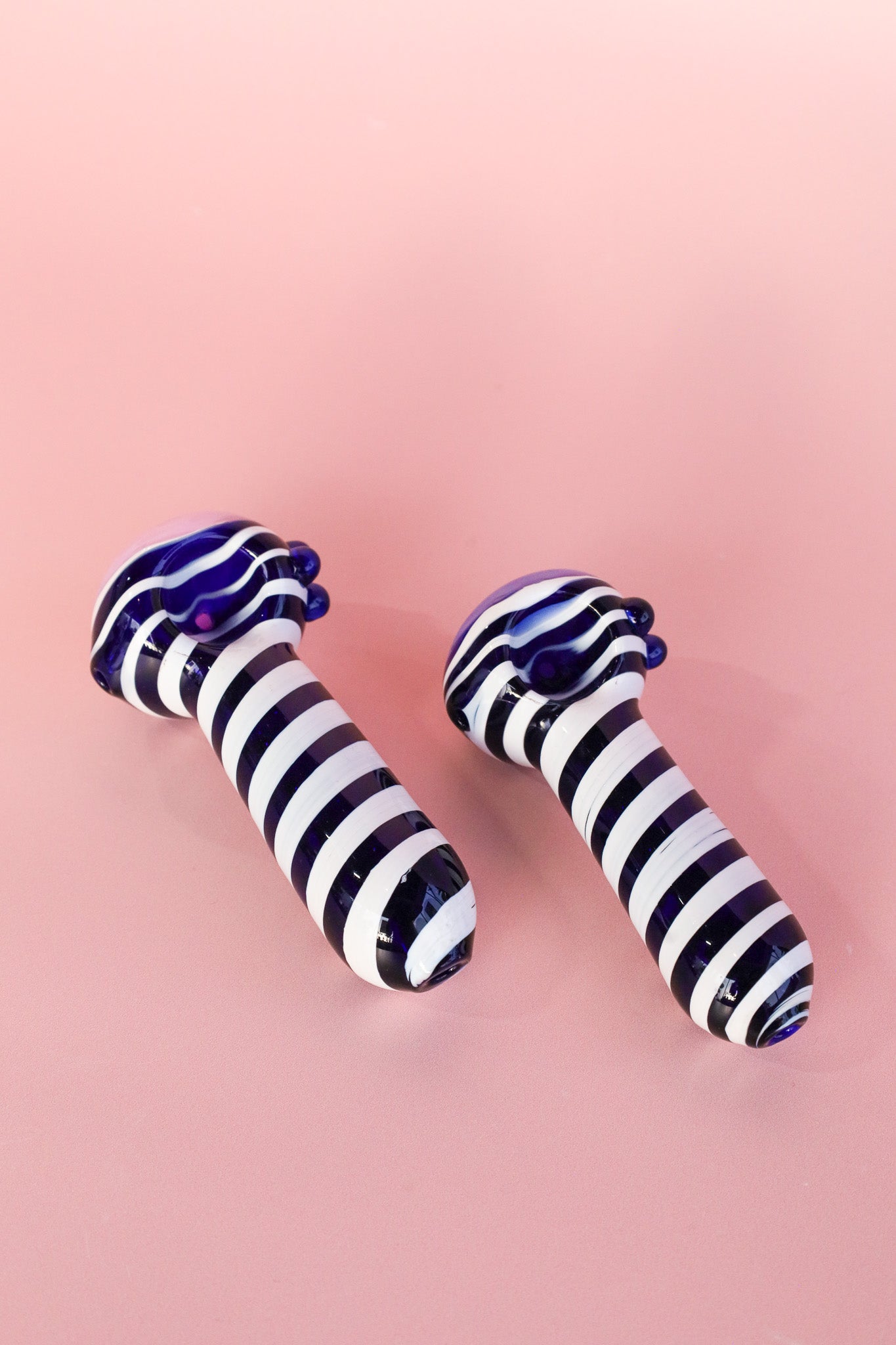 OG Original Zebra Stripe Glass Hand Pipe / 4"