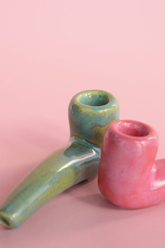 Stoned Potter Mini Sherlock Ceramic Hand Pipe