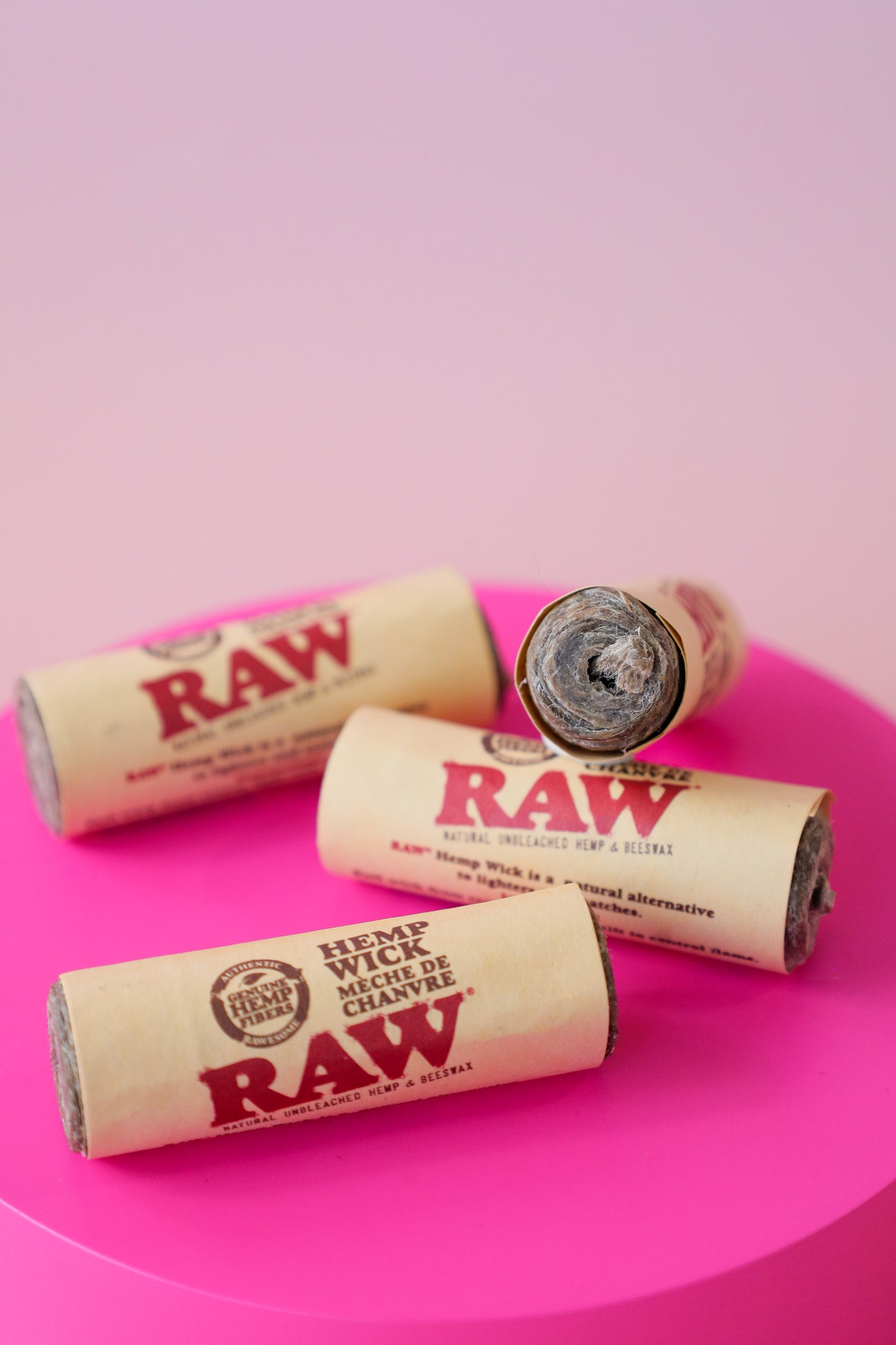 RAW Hemp Wick - 20ft