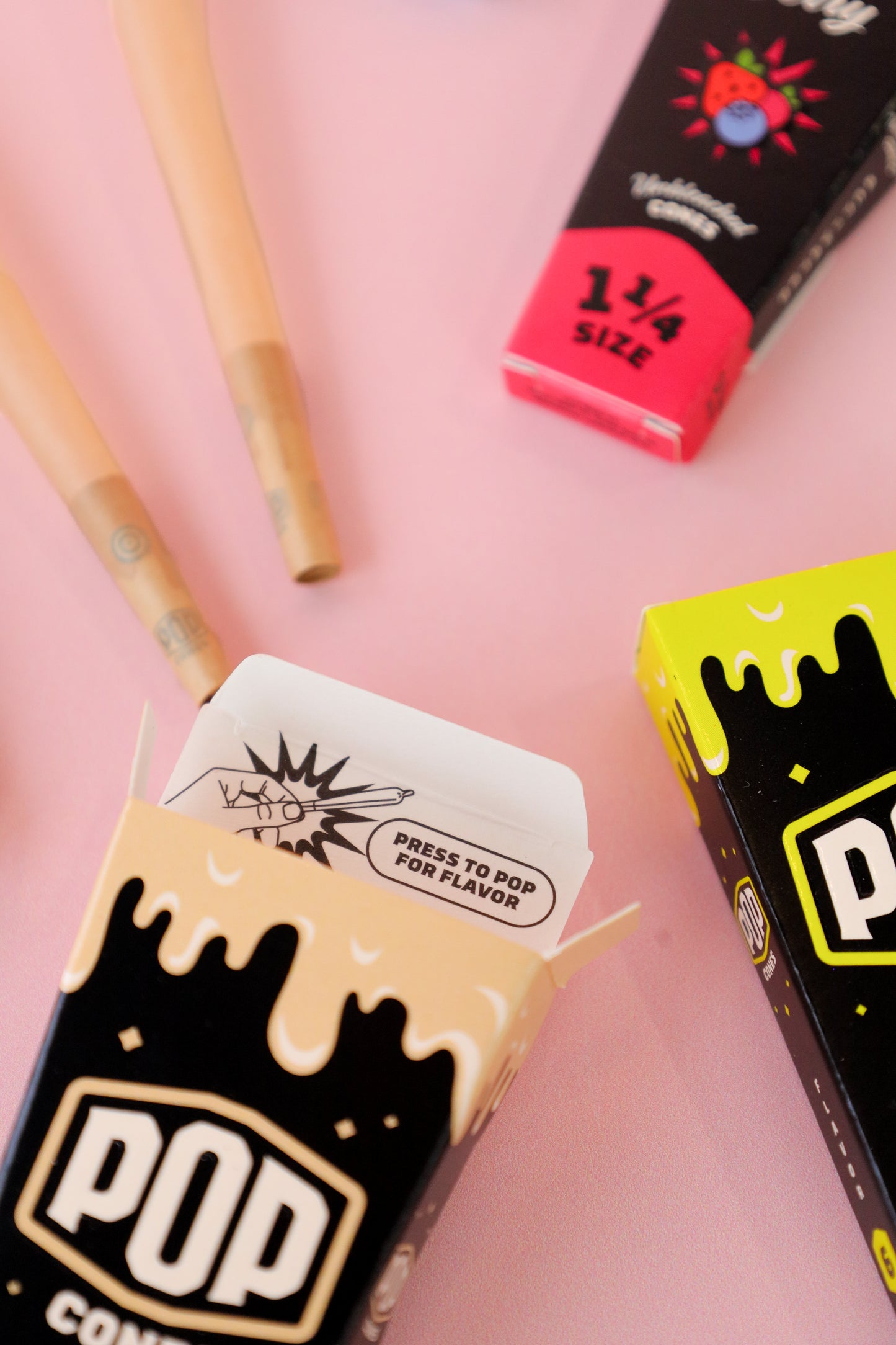 Pop Cones 2.0 Flavoured Pre-Rolled Cones – Variety Pack (1¼)