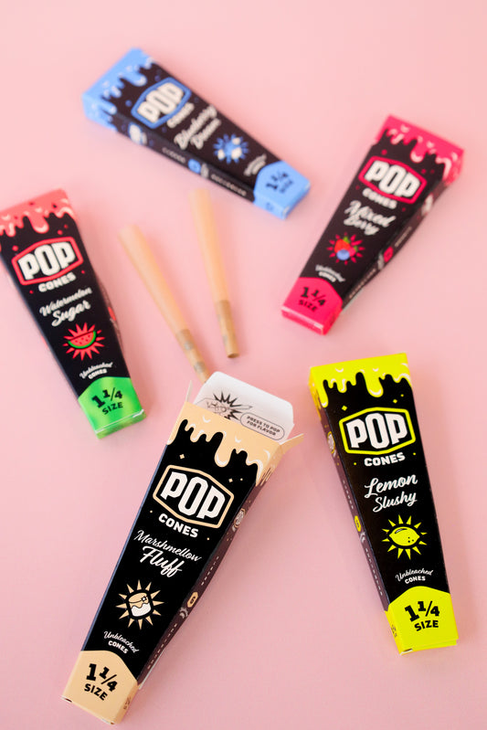 Pop Cones 2.0 Flavoured Pre-Rolled Cones – Variety Pack (1¼)