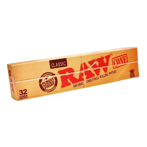 Raw Pre-Rolled Cones 32 Pack / RAW