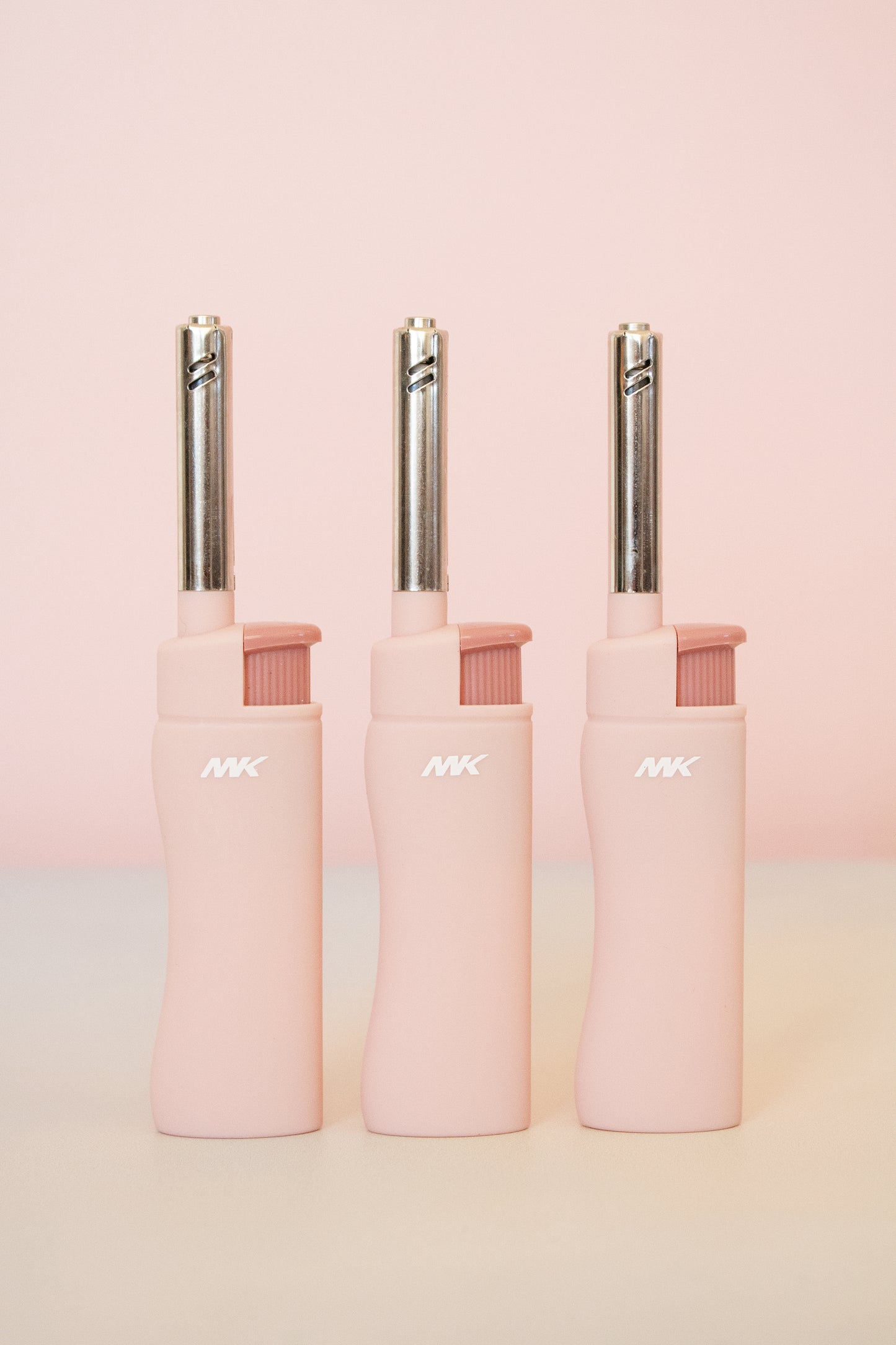 Mk Lighter Range Series Pastel Set Windproof Flame