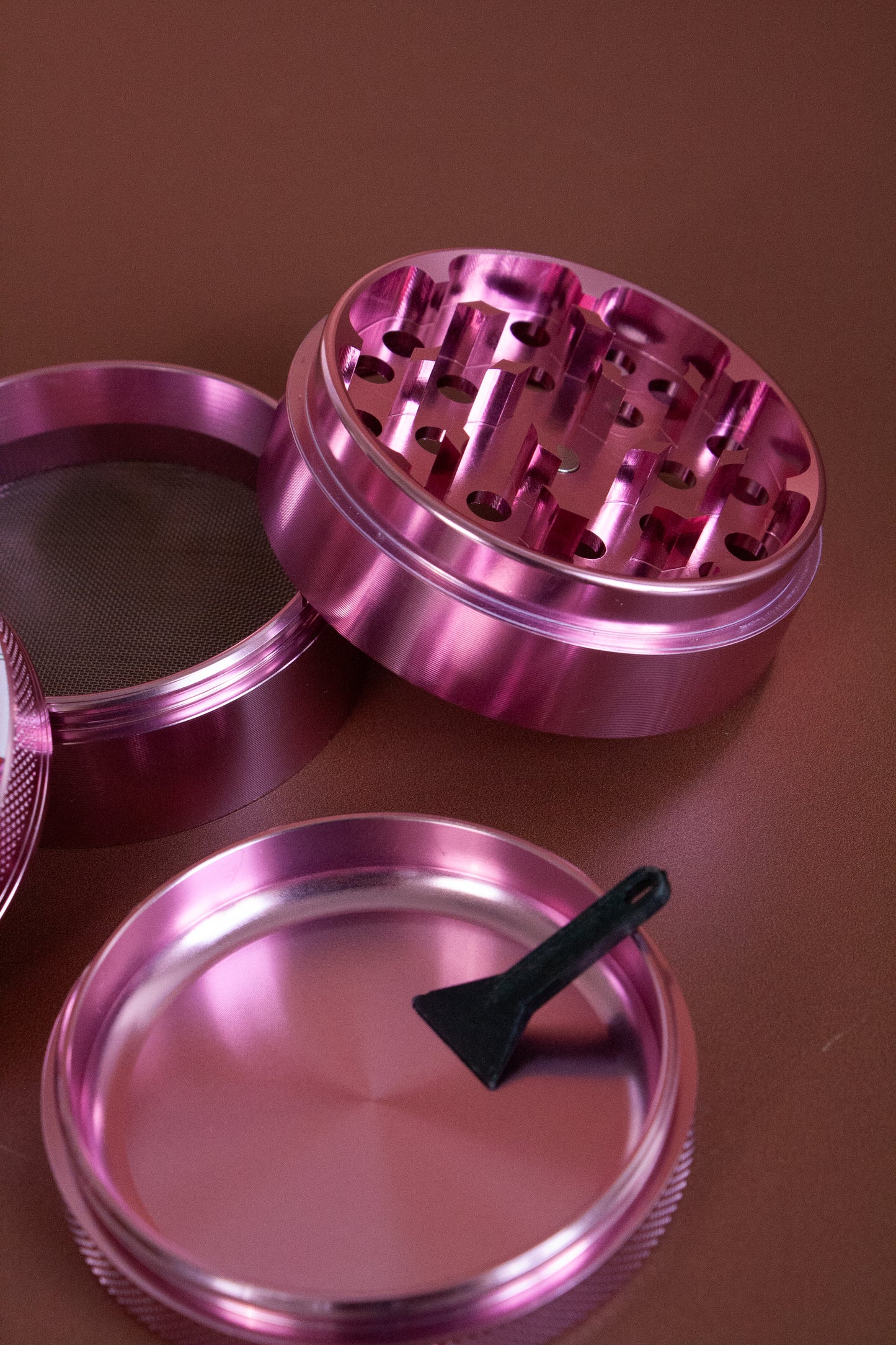Heart Lollipops and Daisies Grinder - Flora and Nirvana